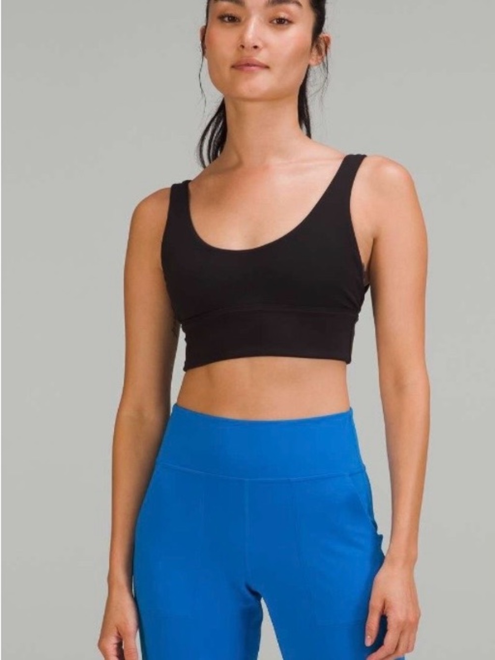 Lululemon Align Reversible Bra *Light Support, A/B cup, Black/Black, Size 10 NWT